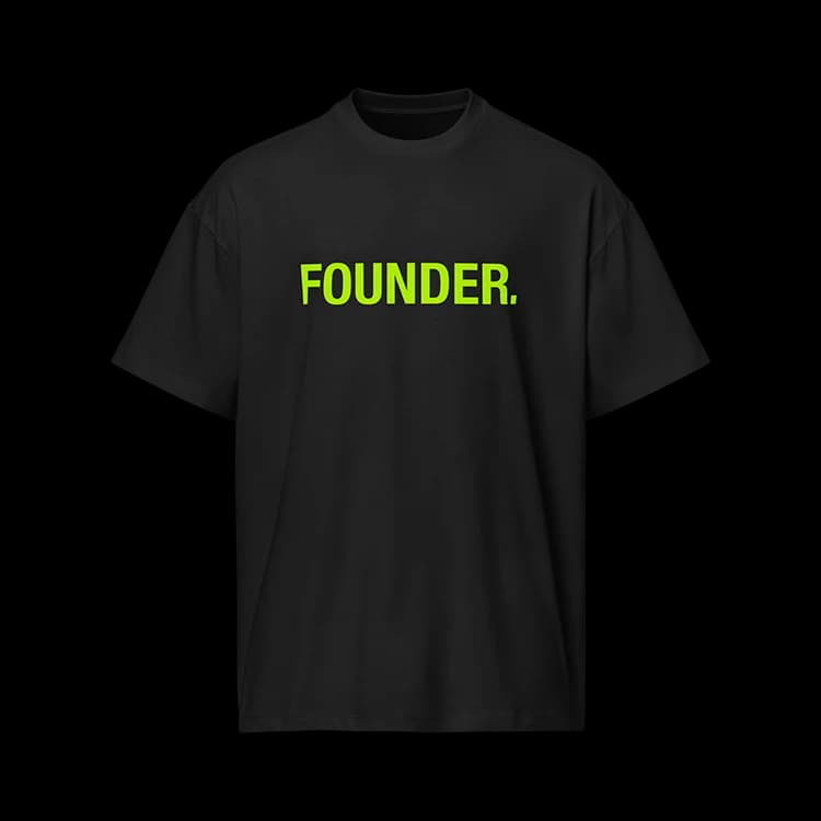 Black Reveting Founder T-shirt