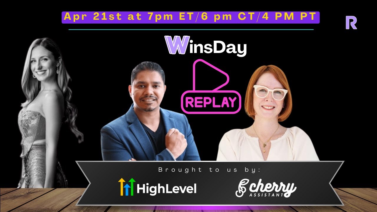 Business Growth: AI Outreach, Video Monetization, Closing Sales, and Client WinsDay event featuring the episode guests