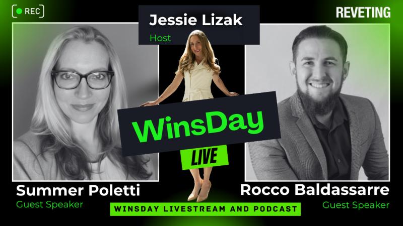 Stop Wasting Money on the Wrong Marketing Channels WinsDay event featuring the episode guests