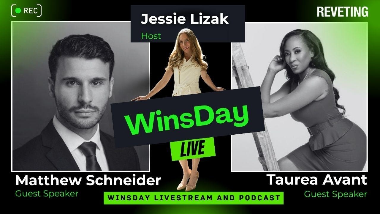 When Personal Visibility Becomes Business Leverage WinsDay event featuring the episode guests