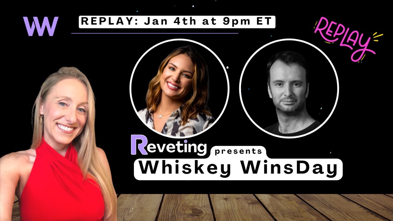 Whiskey Wednesday with Mandy McEwen & Florian Decludt WinsDay event featuring the episode guests